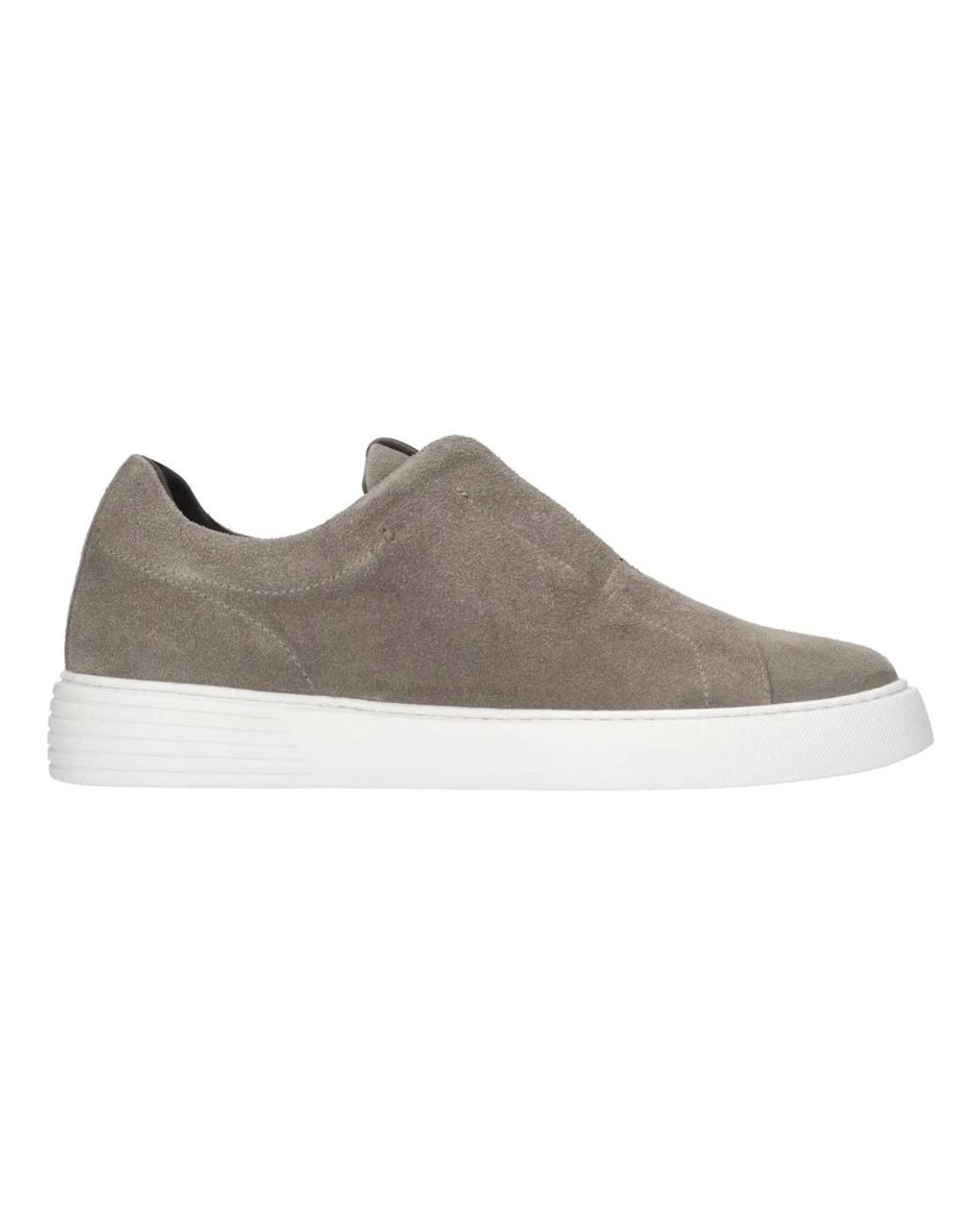 Marechiaro 1962 Suede Slip-Ons in Gray für Herren