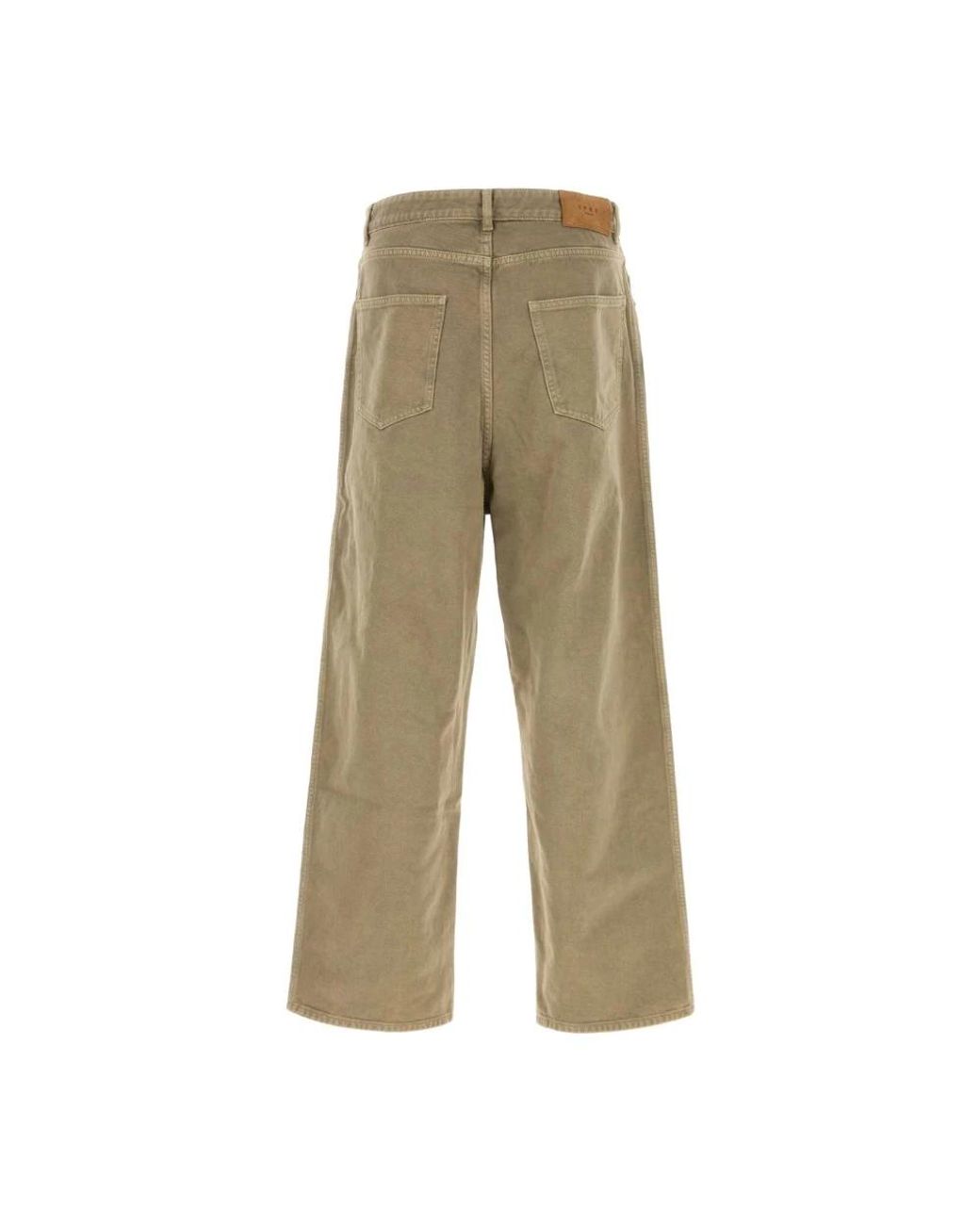 1989 STUDIO Natural Wide Trousers for men