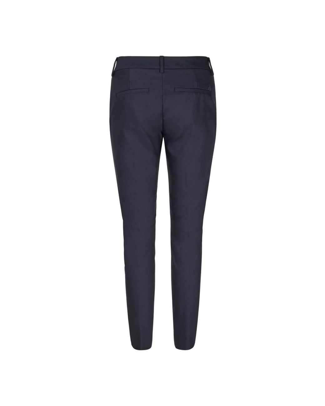 Mos Mosh Blue Slim-Fit Trousers