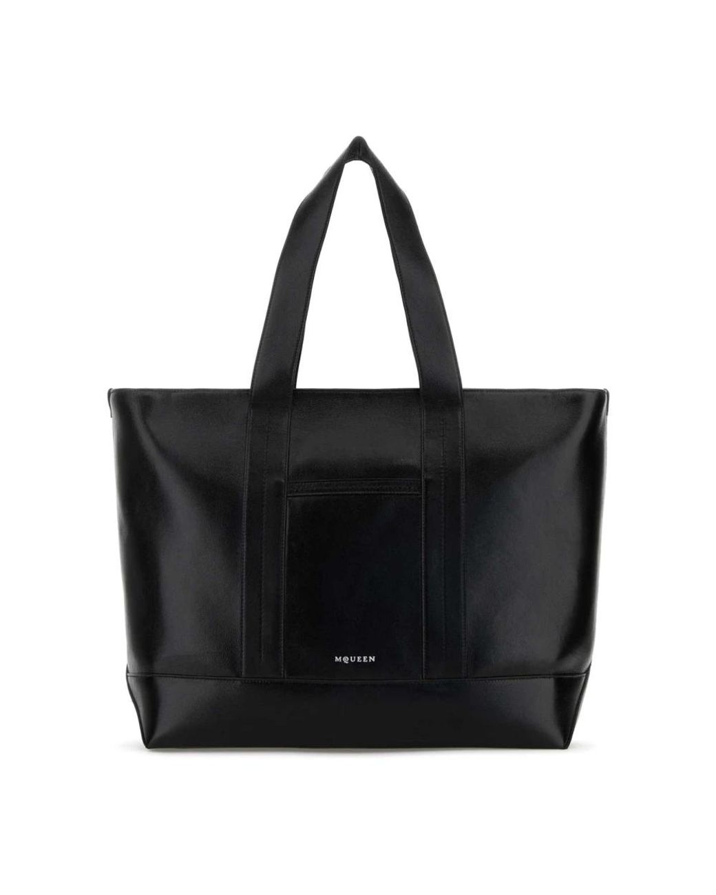 McQueen Black Tote Bags for men