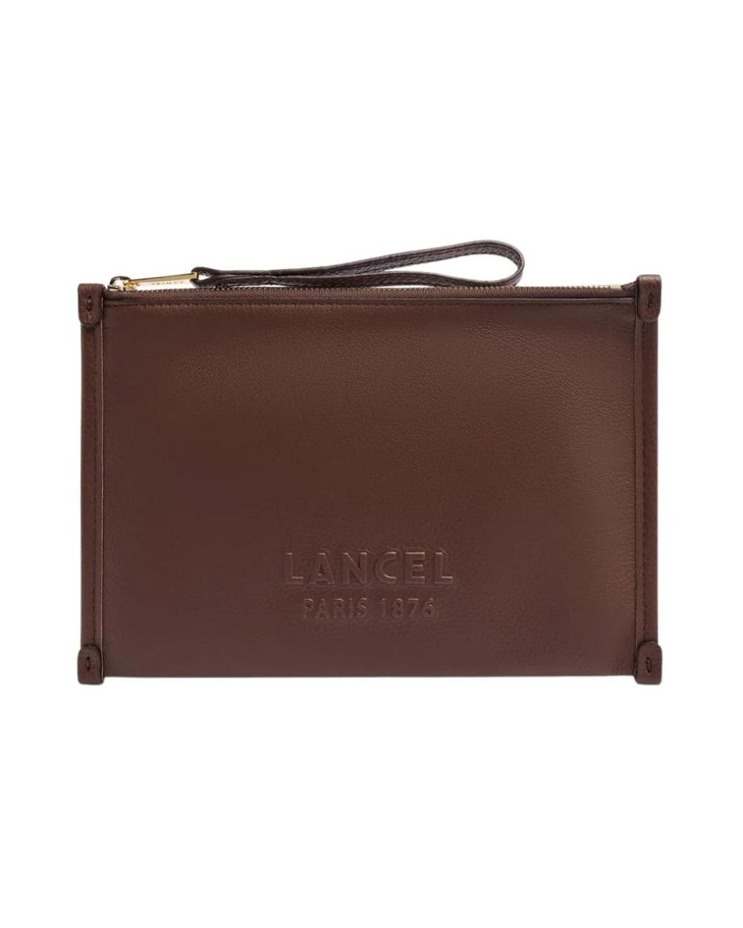 Clutches Lancel de color Brown