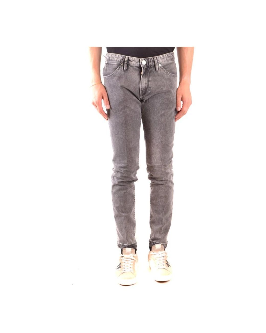 PT Torino Gray Slim-Fit Jeans for men
