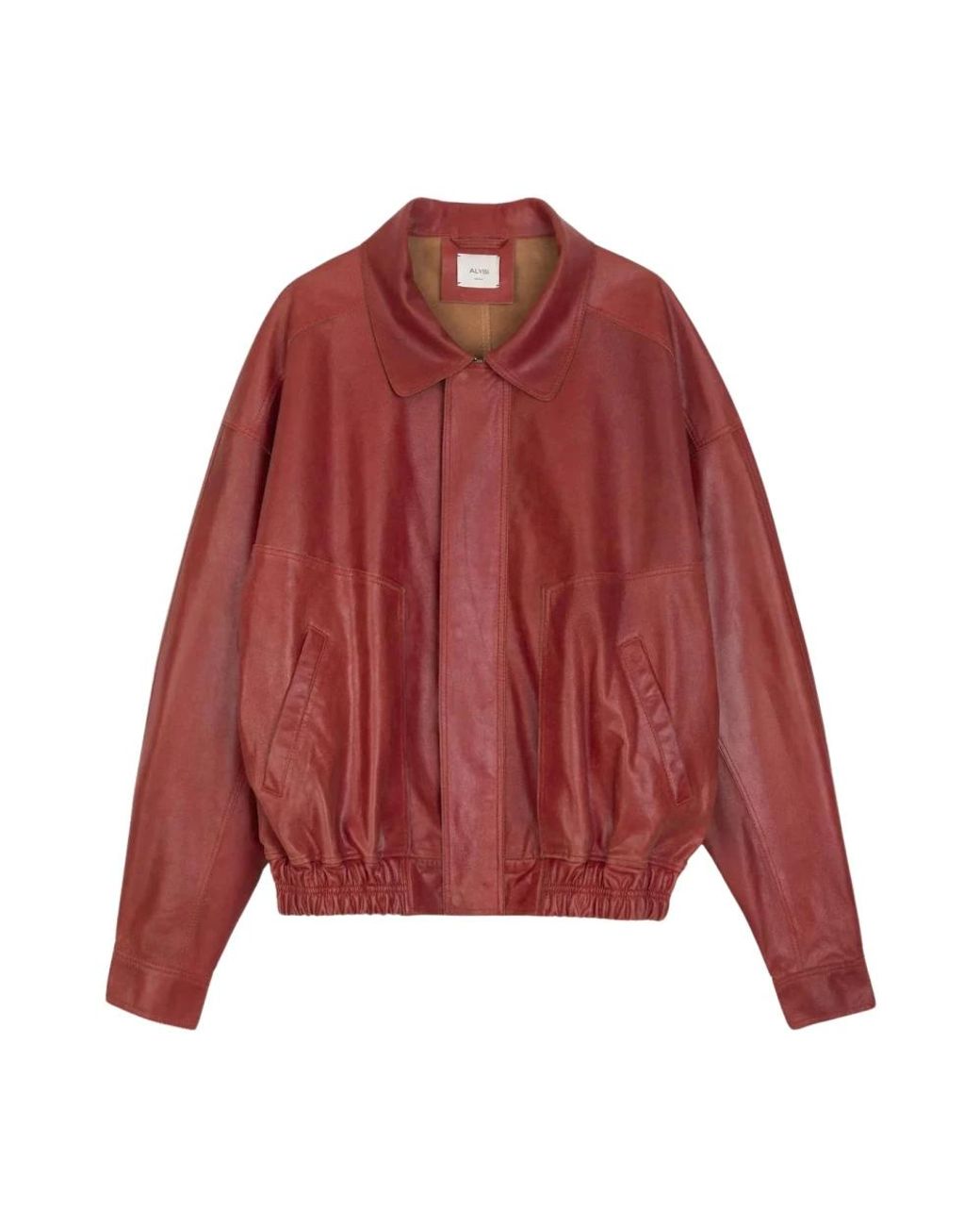 Alysi Red Cazadora Bomber