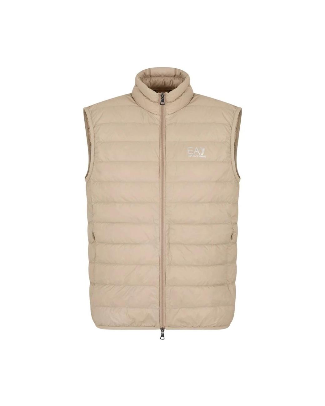 Vests EA7 pour homme en coloris Natural