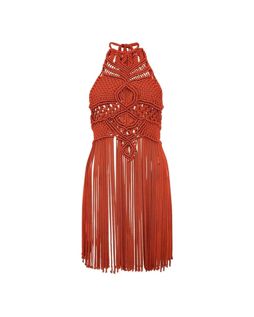 Alberta Ferretti Red Short Dresses