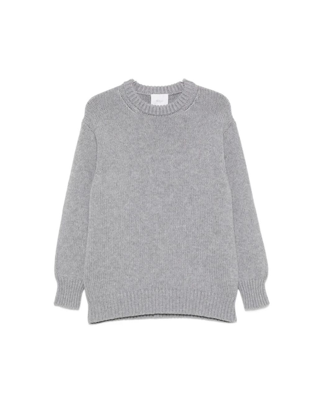 Malo Sweater Dxa413 Y1D25 E3003 in het Gray