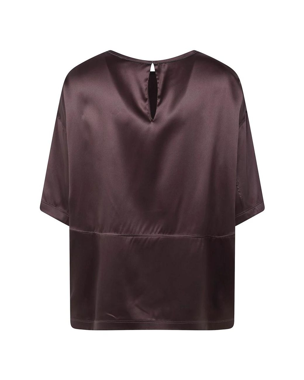 Brunello Cucinelli Purple Blouses
