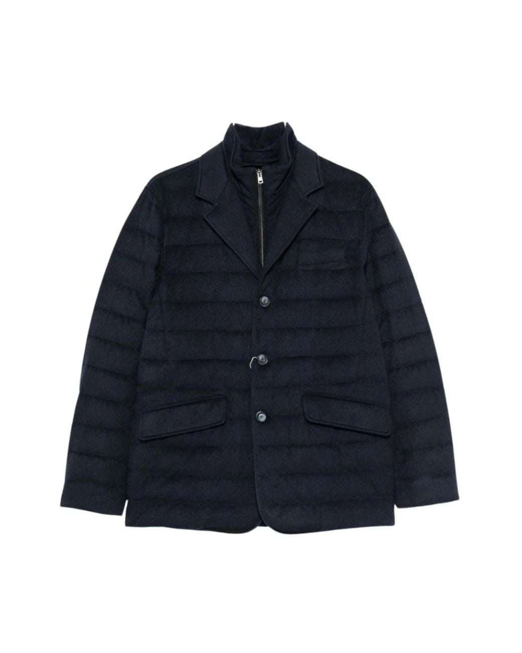 Herno Blue Winter Jackets for men