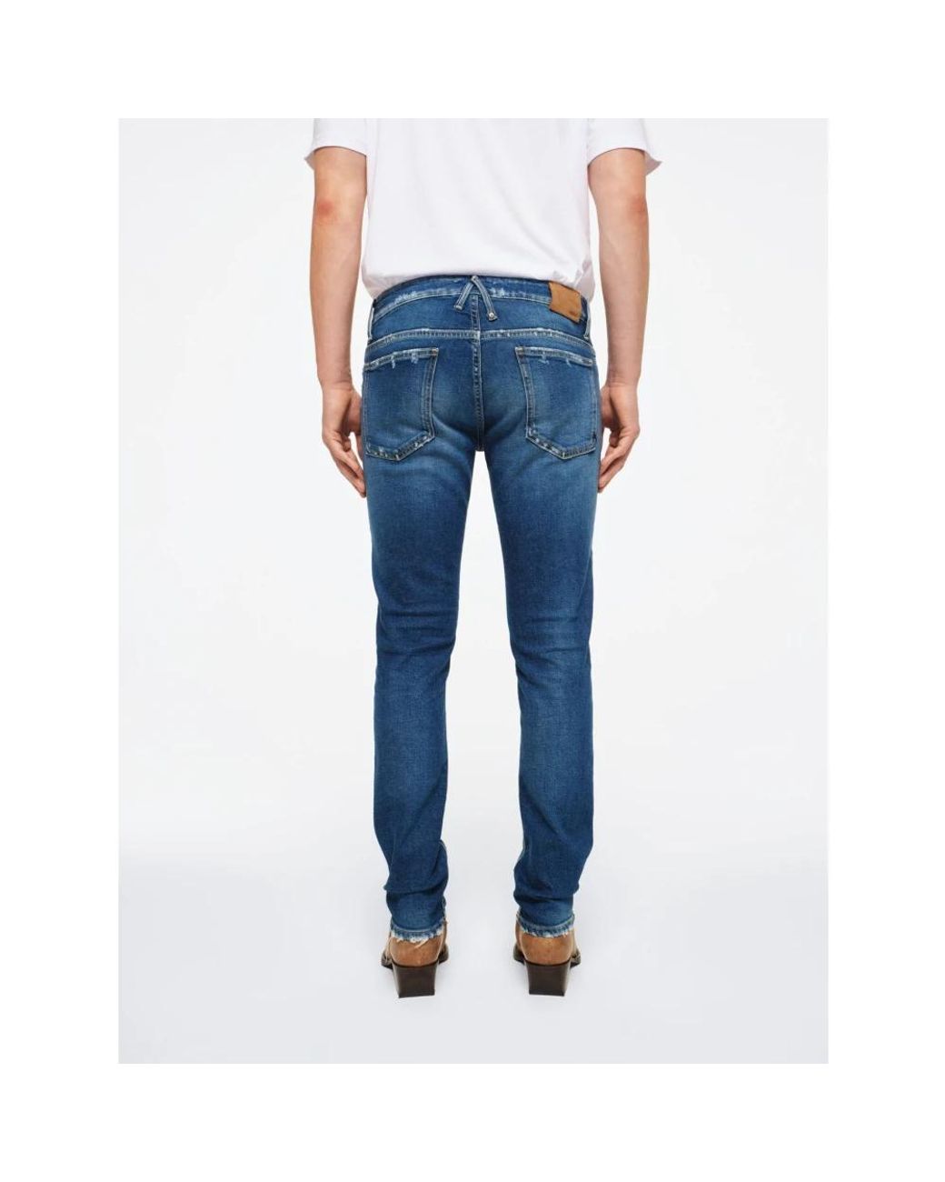 CYCLE Blue Slim Fit Jeans for men