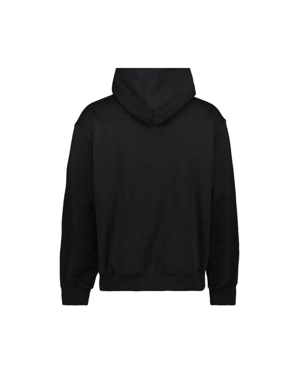 Dolce & Gabbana Black Stylish Hoodie Sweatshirt For for men