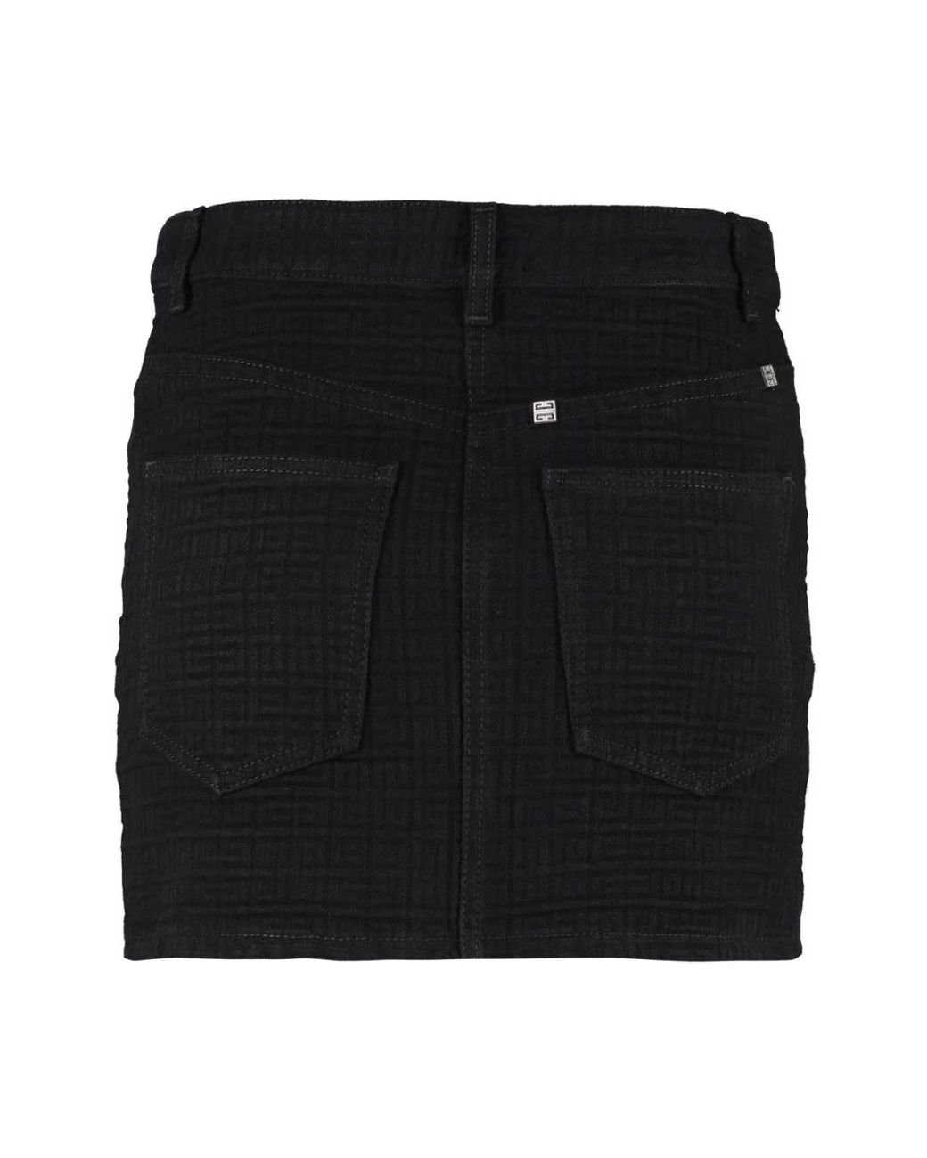 Givenchy Black Short Skirts