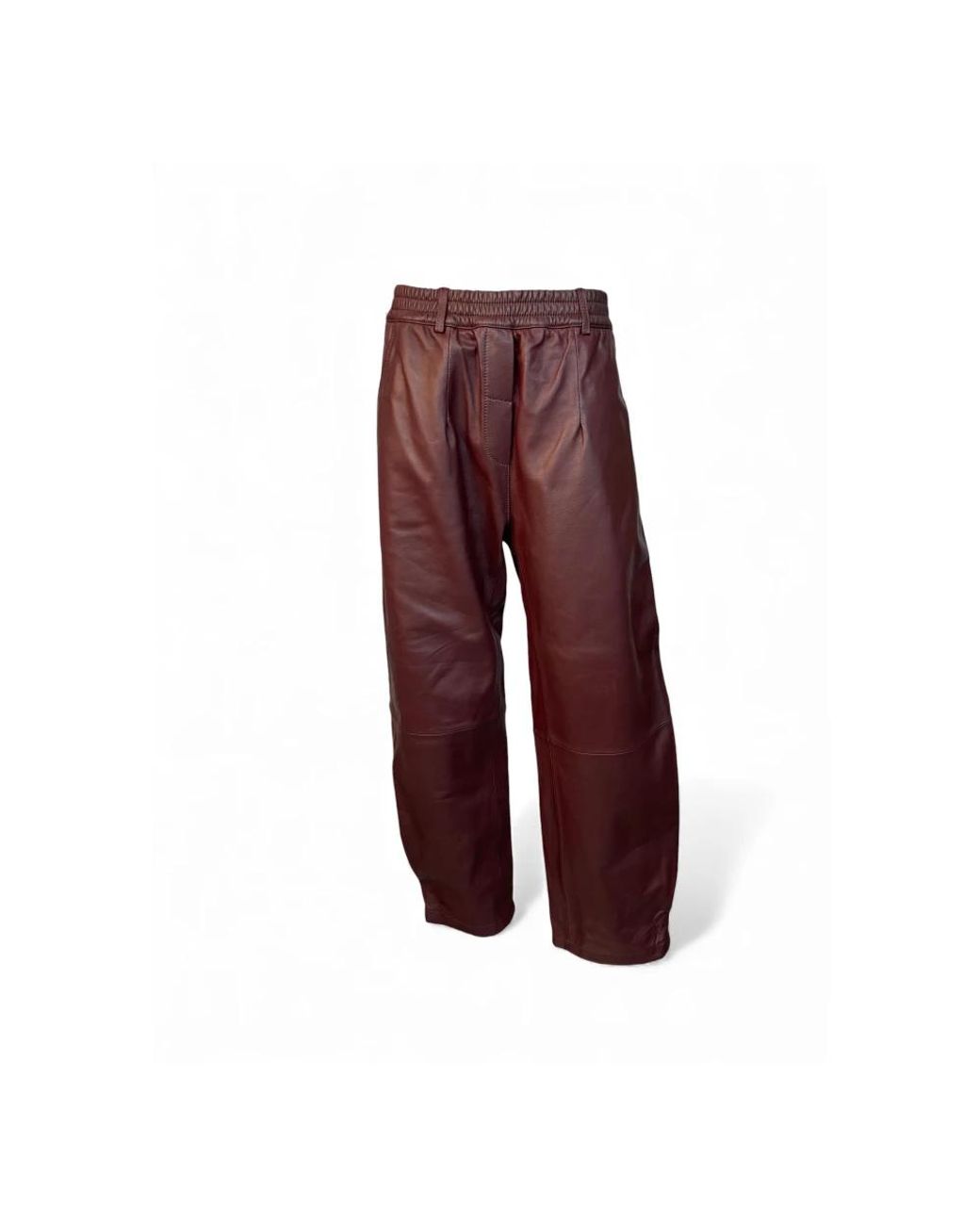 Oakwood Red Leather Trousers