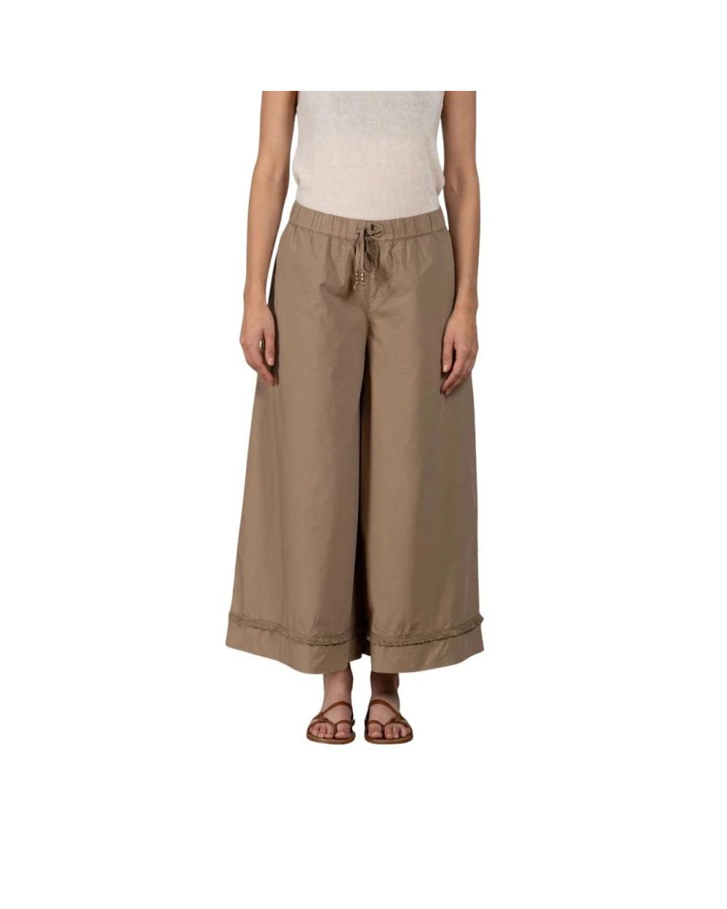Mason's Brown Wide Trousers