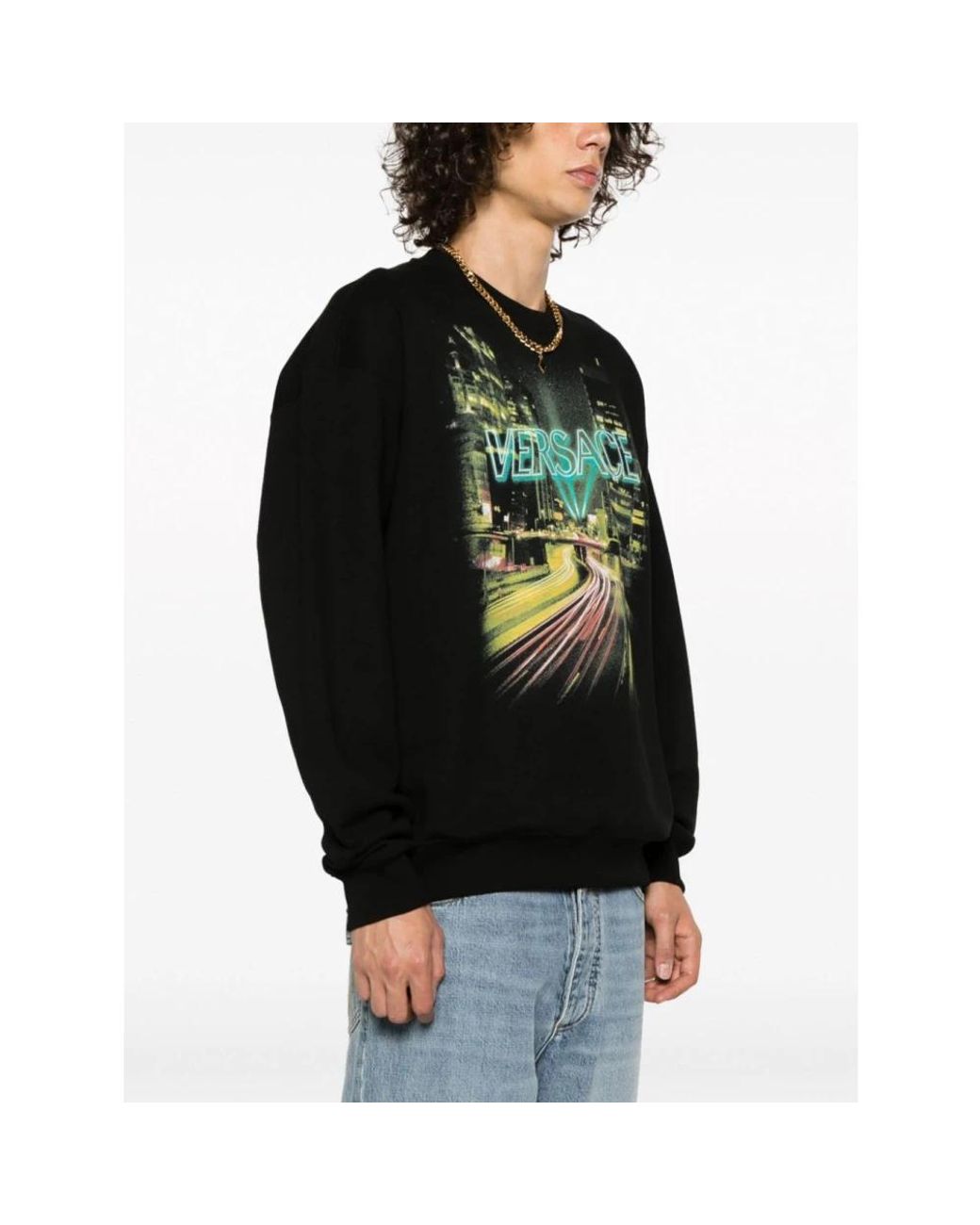 Versace Black Sweatshirts for men