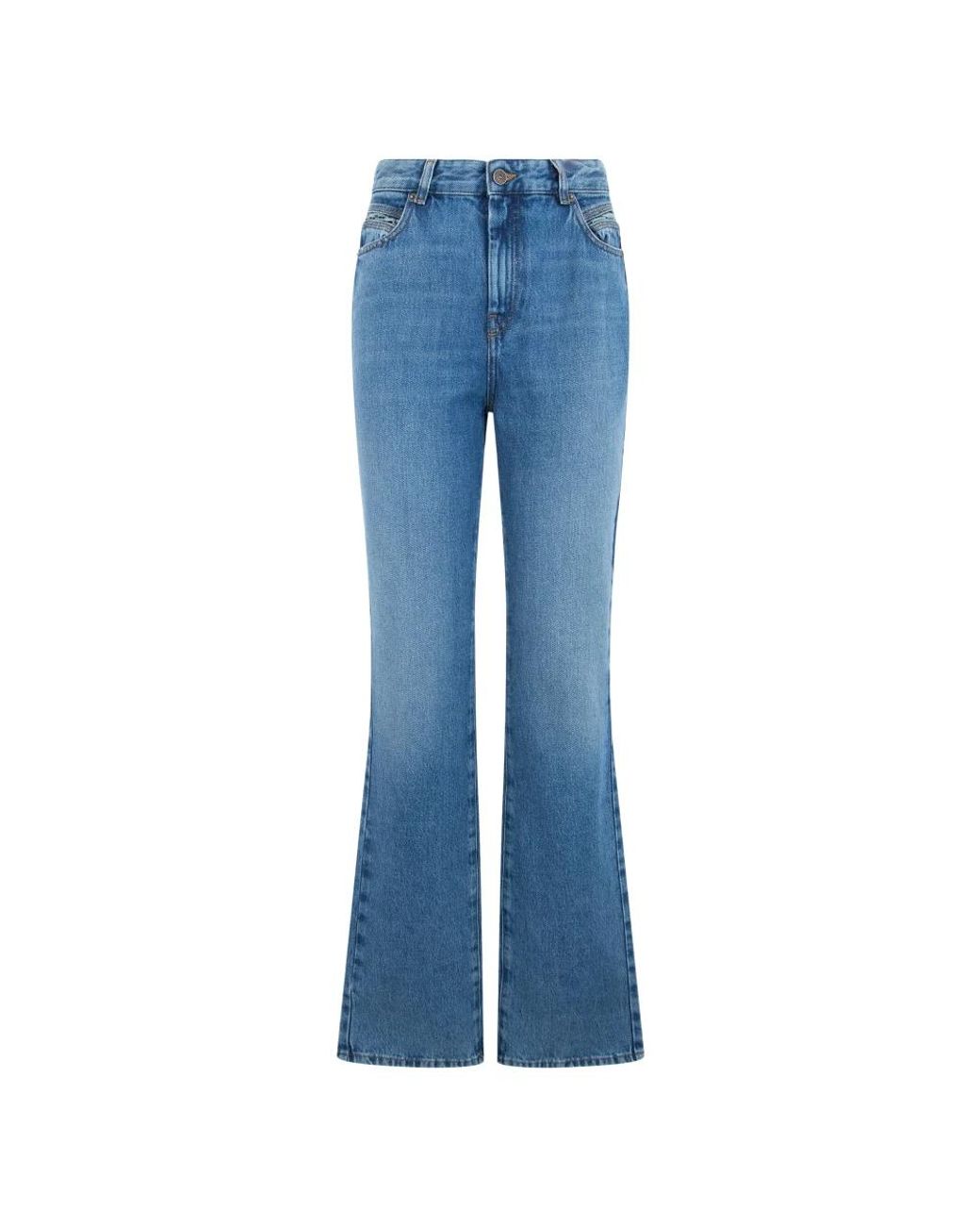 DIESEL Flared Jeans in het Blue