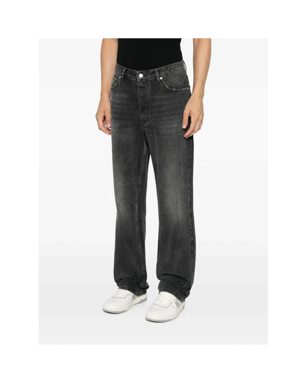 Straight Jeans Represent de hombre de color Gray