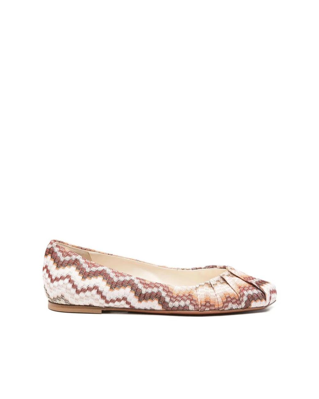 Missoni Pink Ballerina Shoes