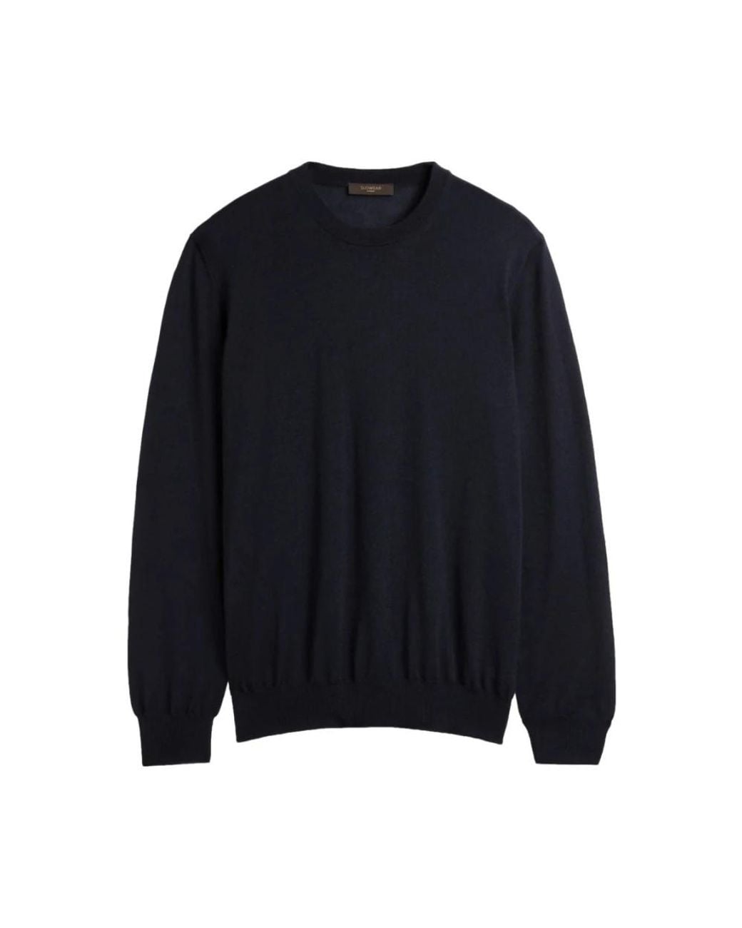 Zanone Blue Round-Neck Knitwear for men