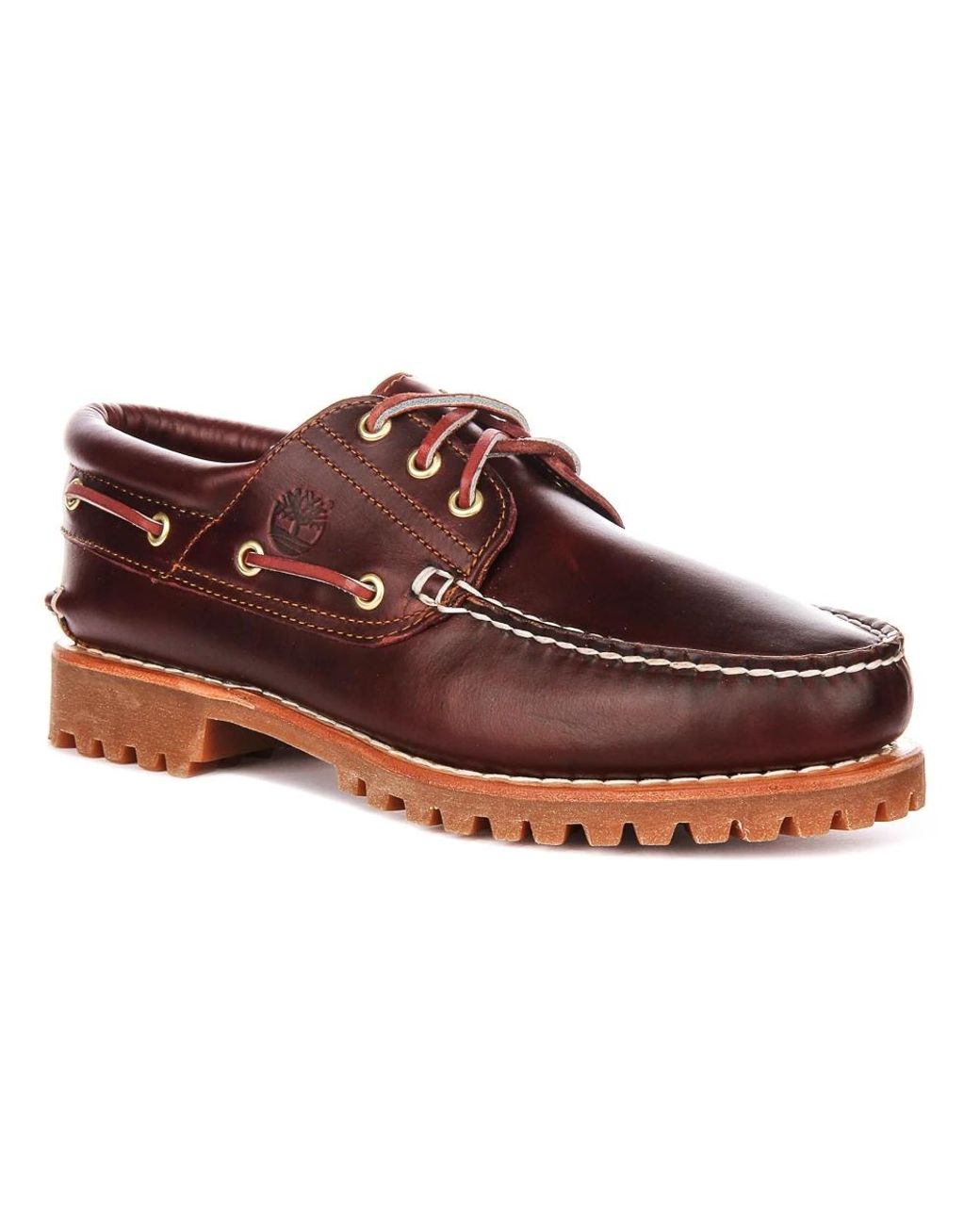 Timberland Brown Boat Shoes for men