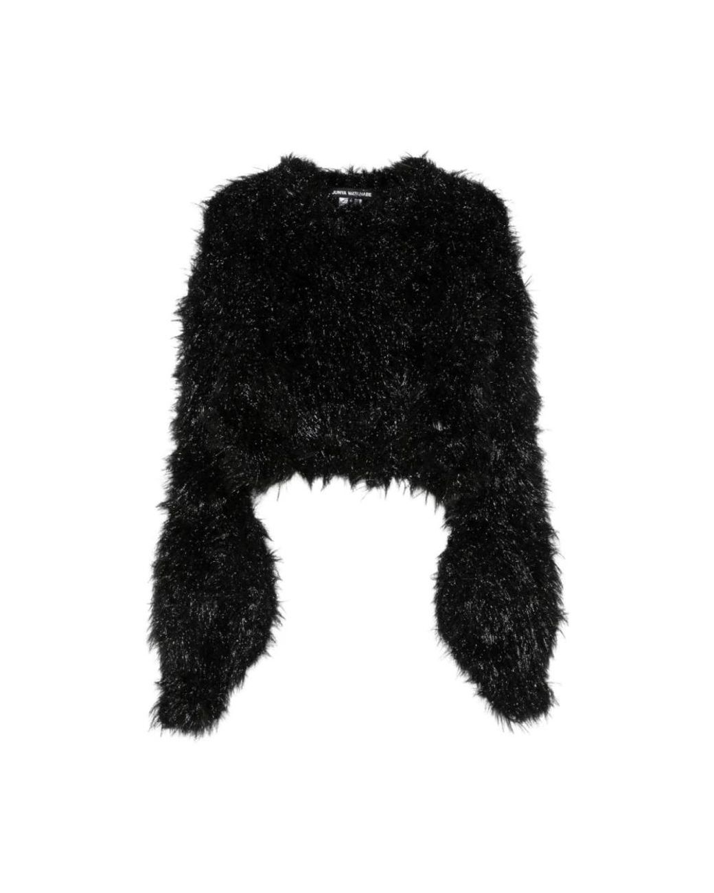 Junya Watanabe Black Round-Neck Knitwear
