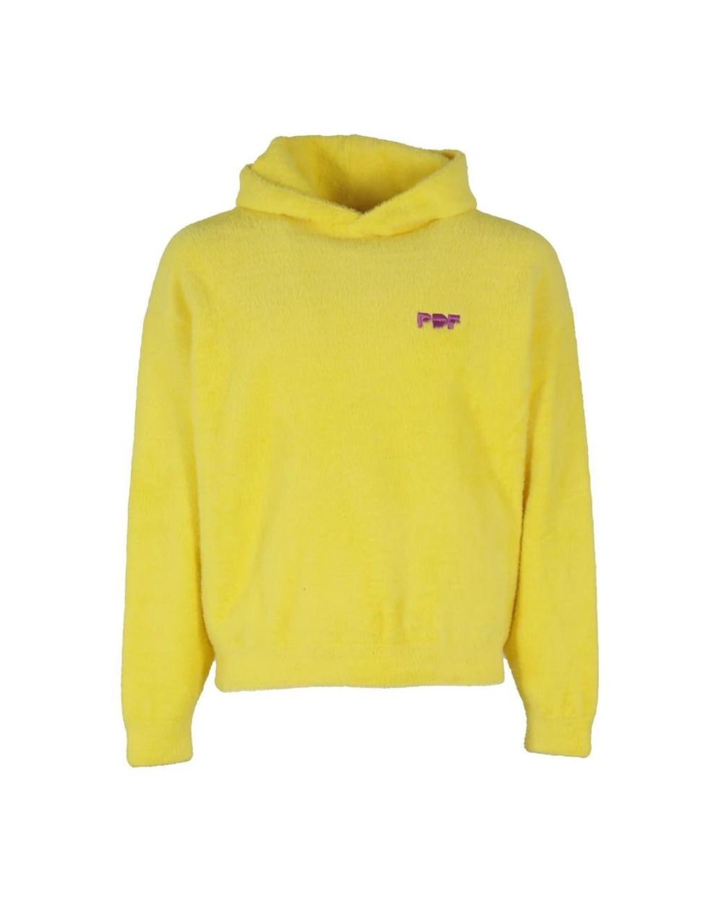 PDF Hoodies & Sweatvesten ,Geel ,Hoodie K000 in het Yellow voor heren