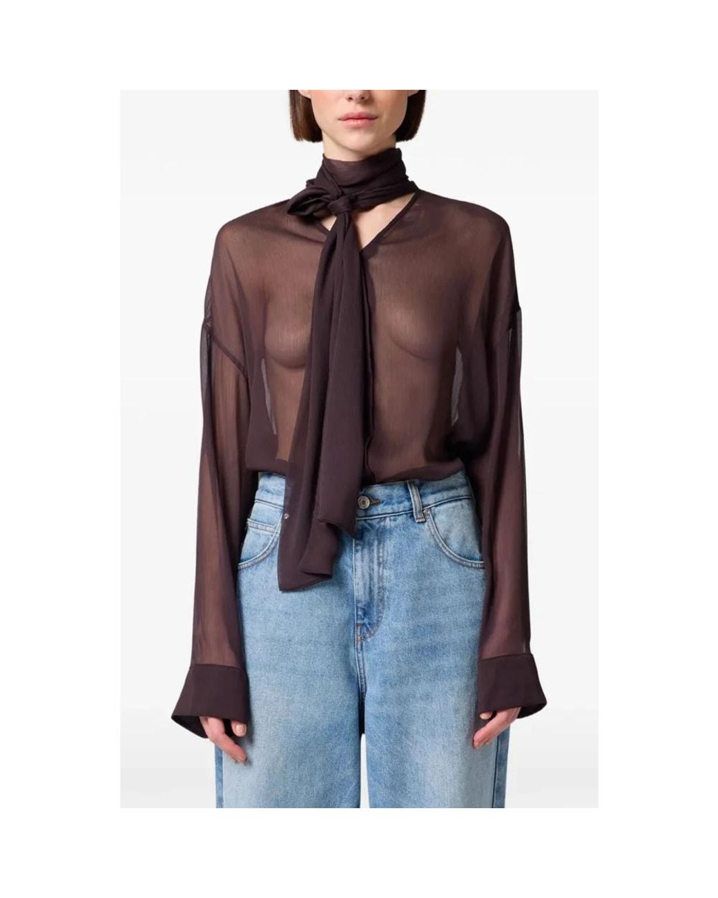 Blouses MSGM de color Purple