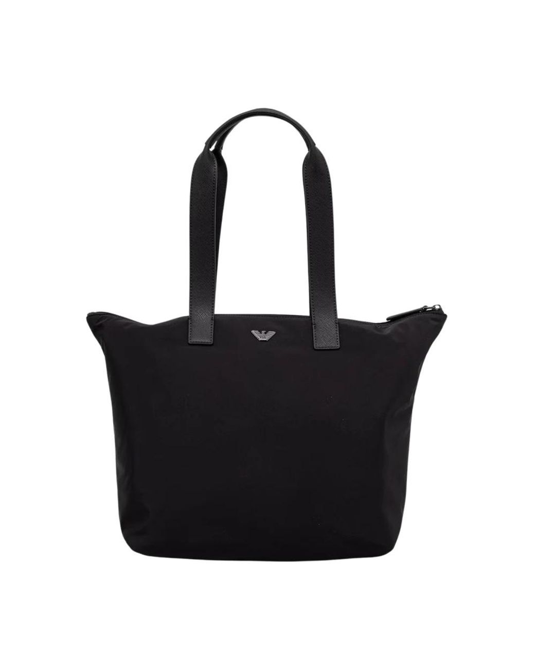 Emporio Armani Black Shopping Bags for men
