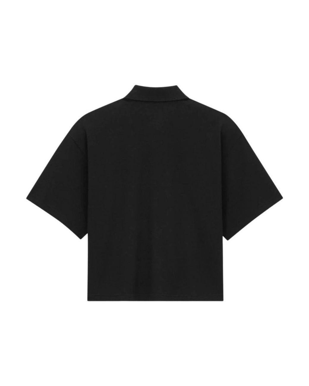 Saint Laurent Black Polo Shirts