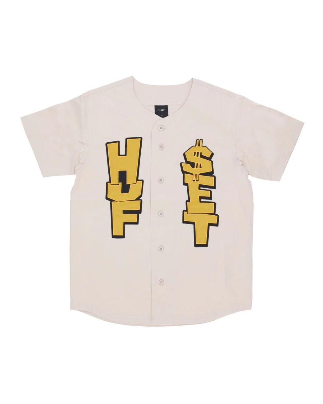Huf White Short Sleeve Shirts for men