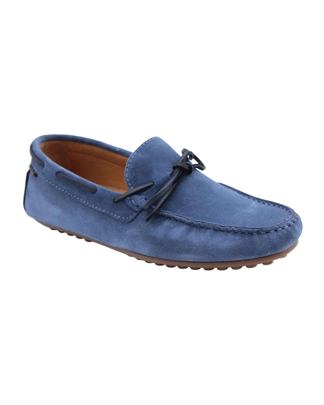 Scapa Blue Boat Shoes for men
