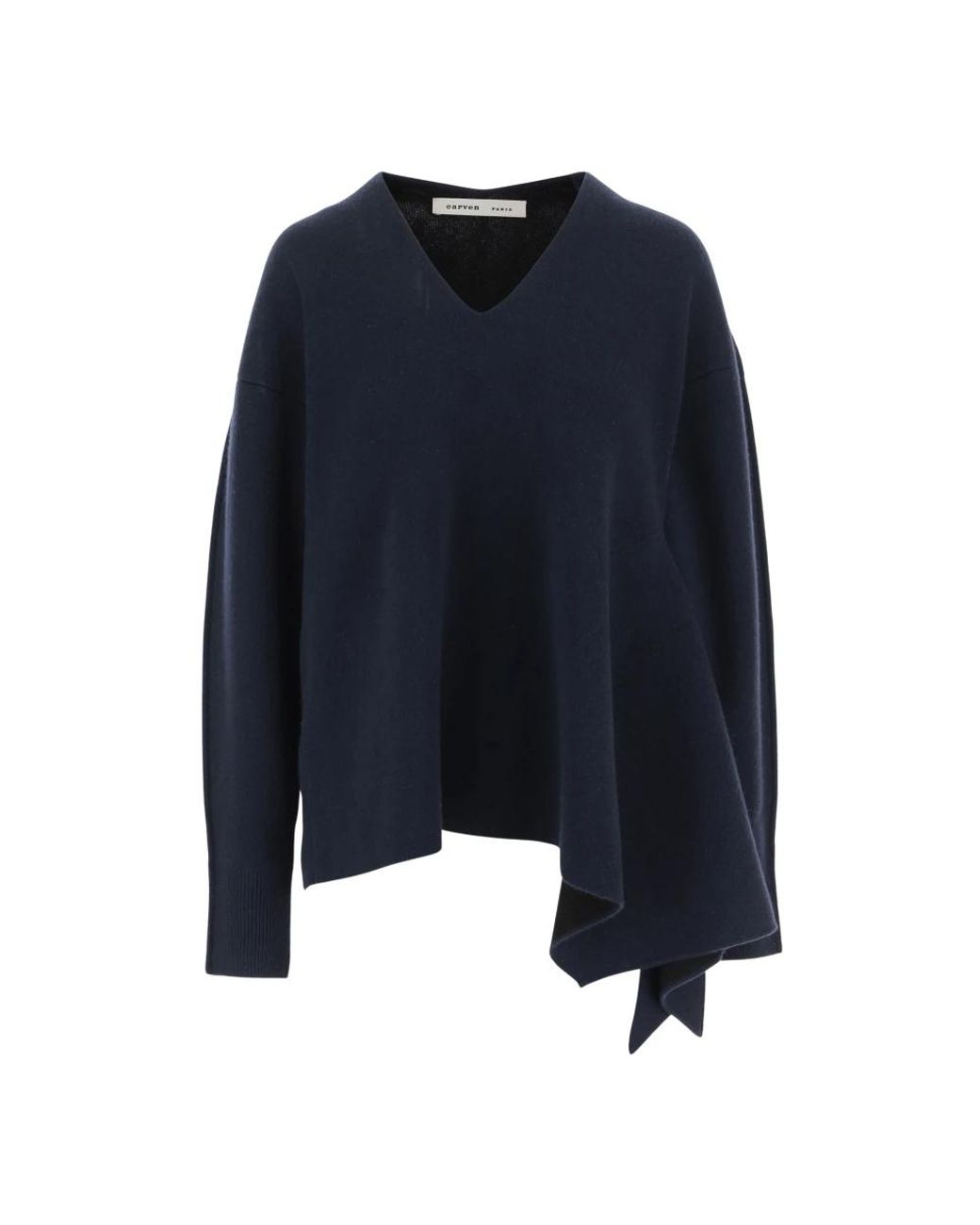 Carven Blue Cashmere Knitwear