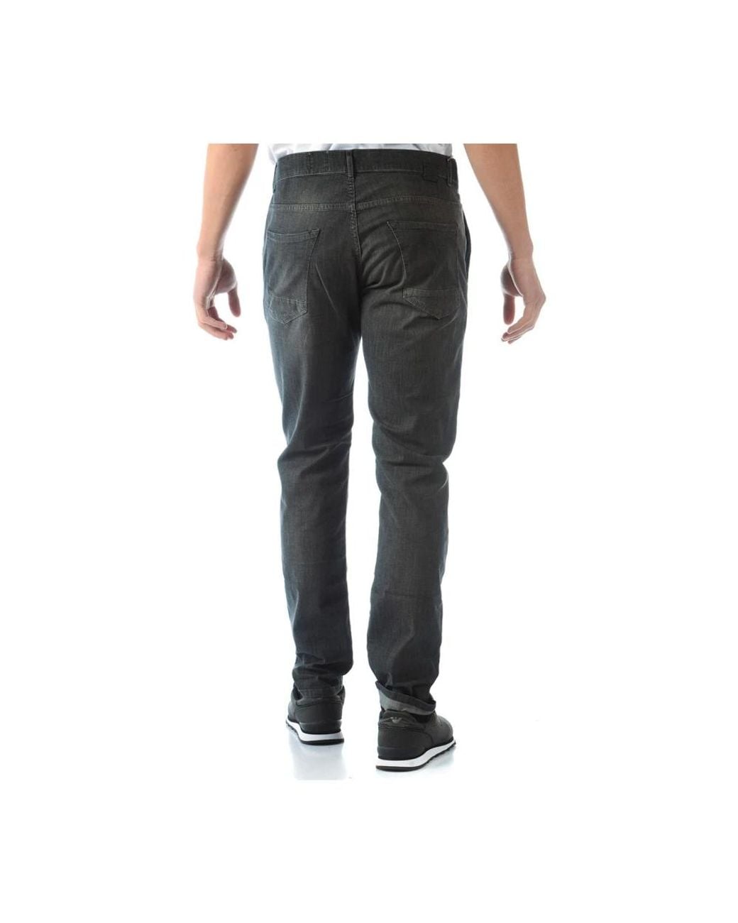 Daniele Alessandrini Black Slim Fit Jeans for men