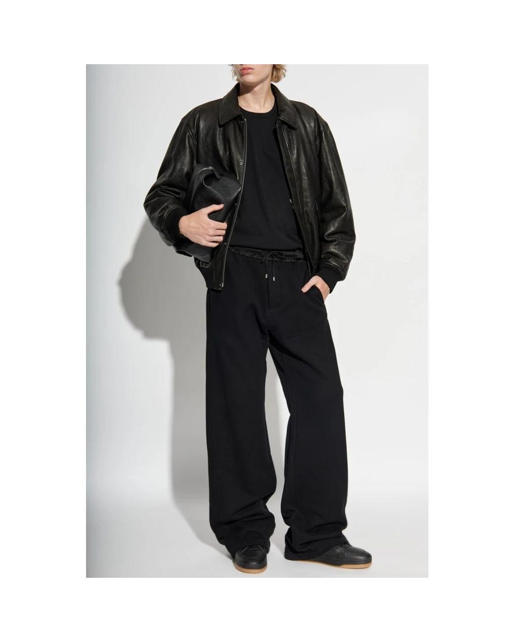 Saint Laurent Black Sweatpants for men