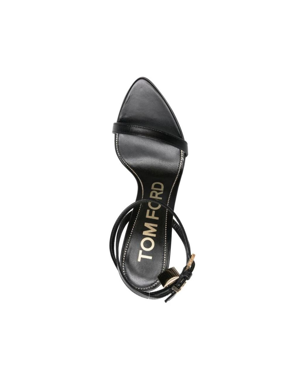 Tom Ford Black High Heel Sandals