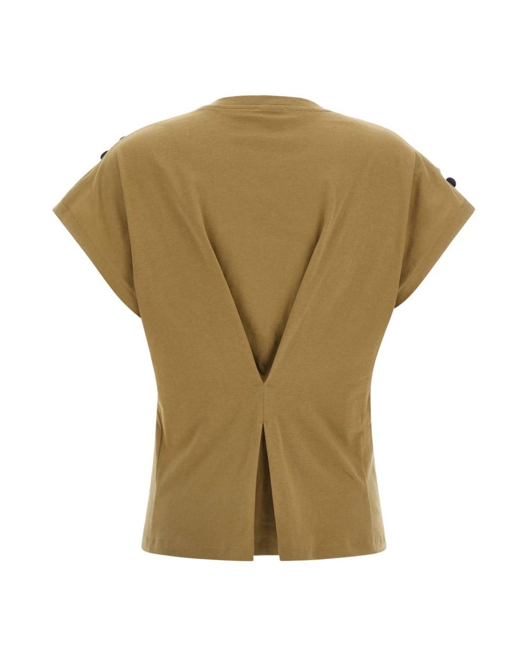 Nude Brown Sequin T-Shirt