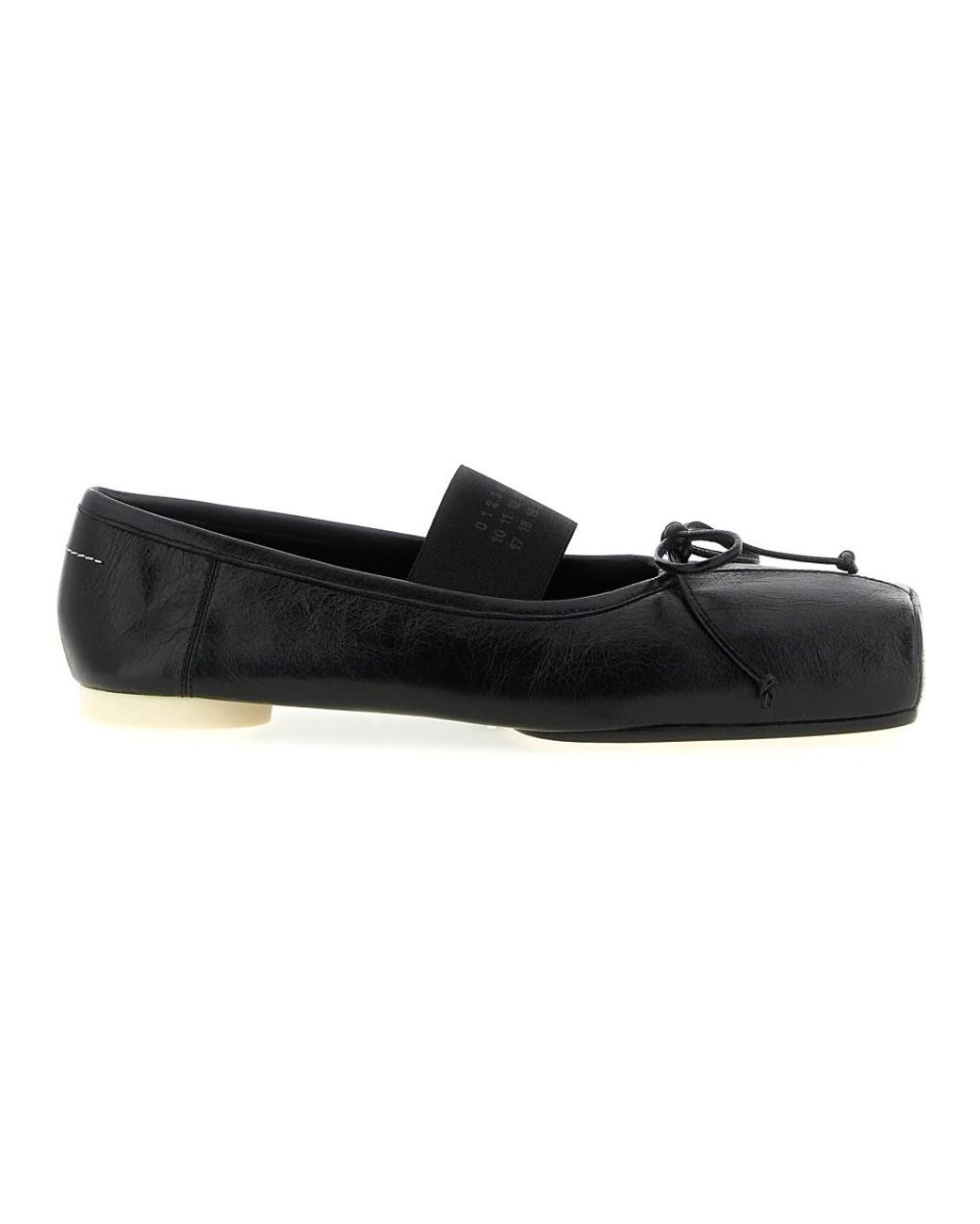 MM6 by Maison Margiela Black Ballerina Shoes