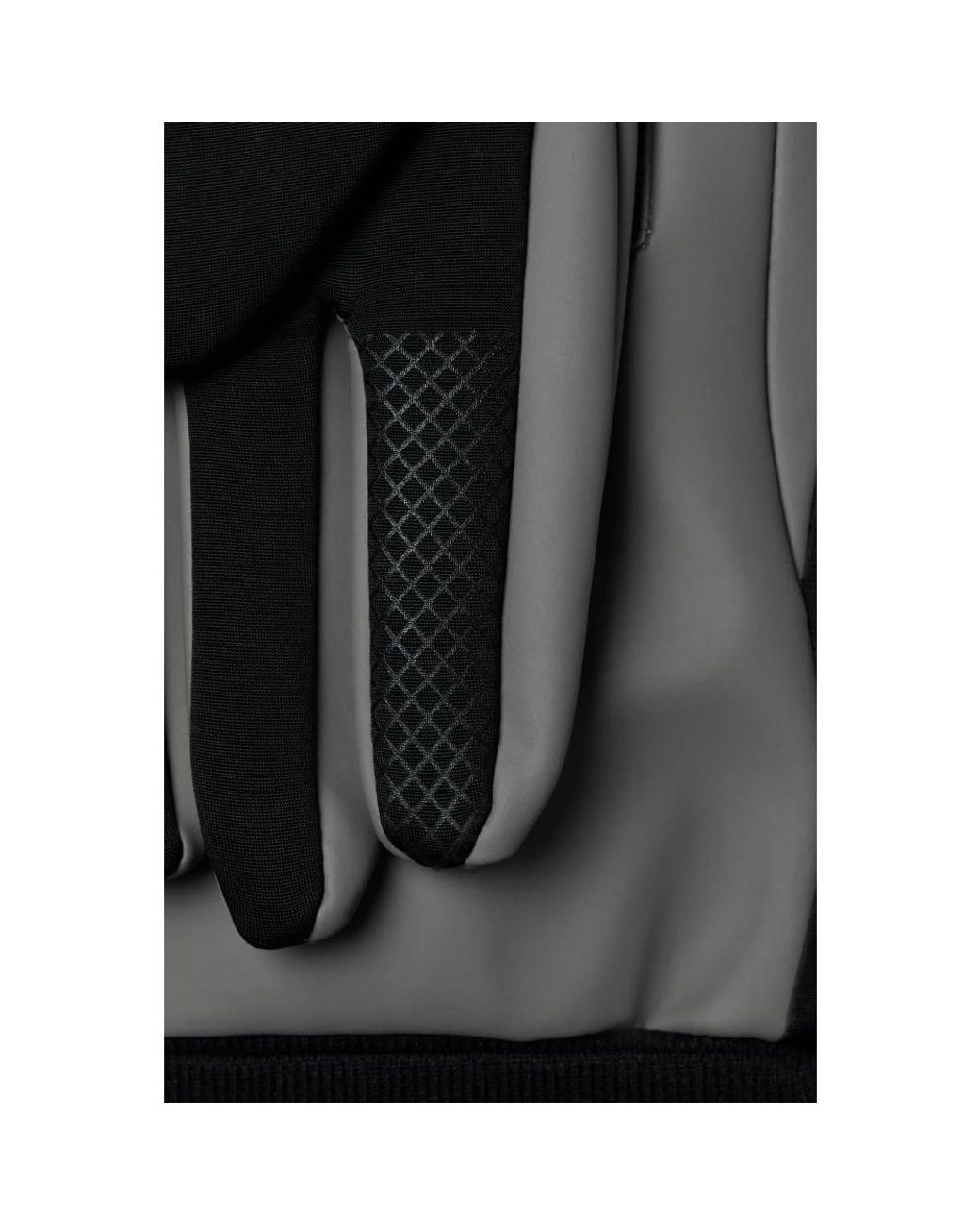 Rains Black Gloves
