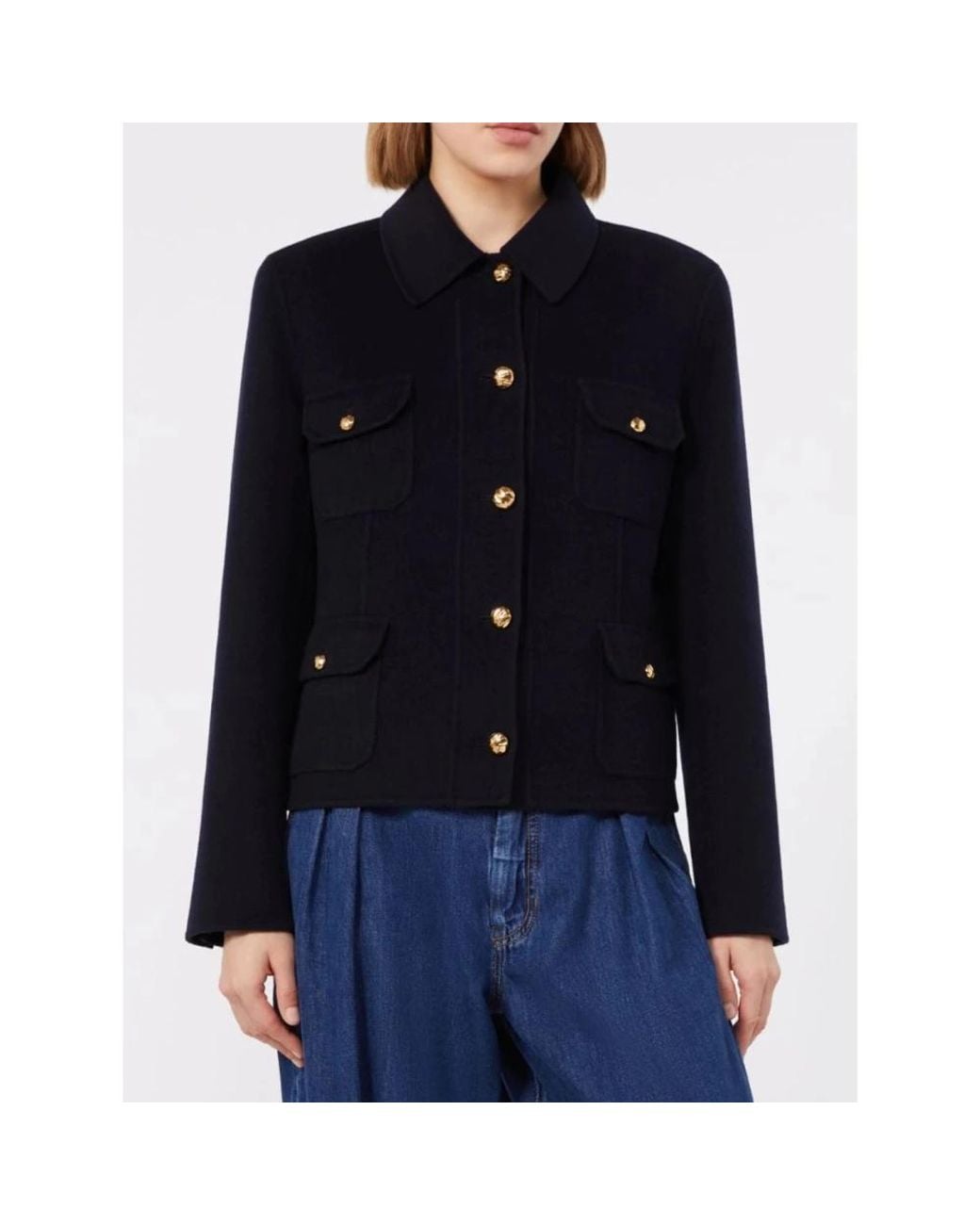 Light Jackets Max Mara en coloris Blue