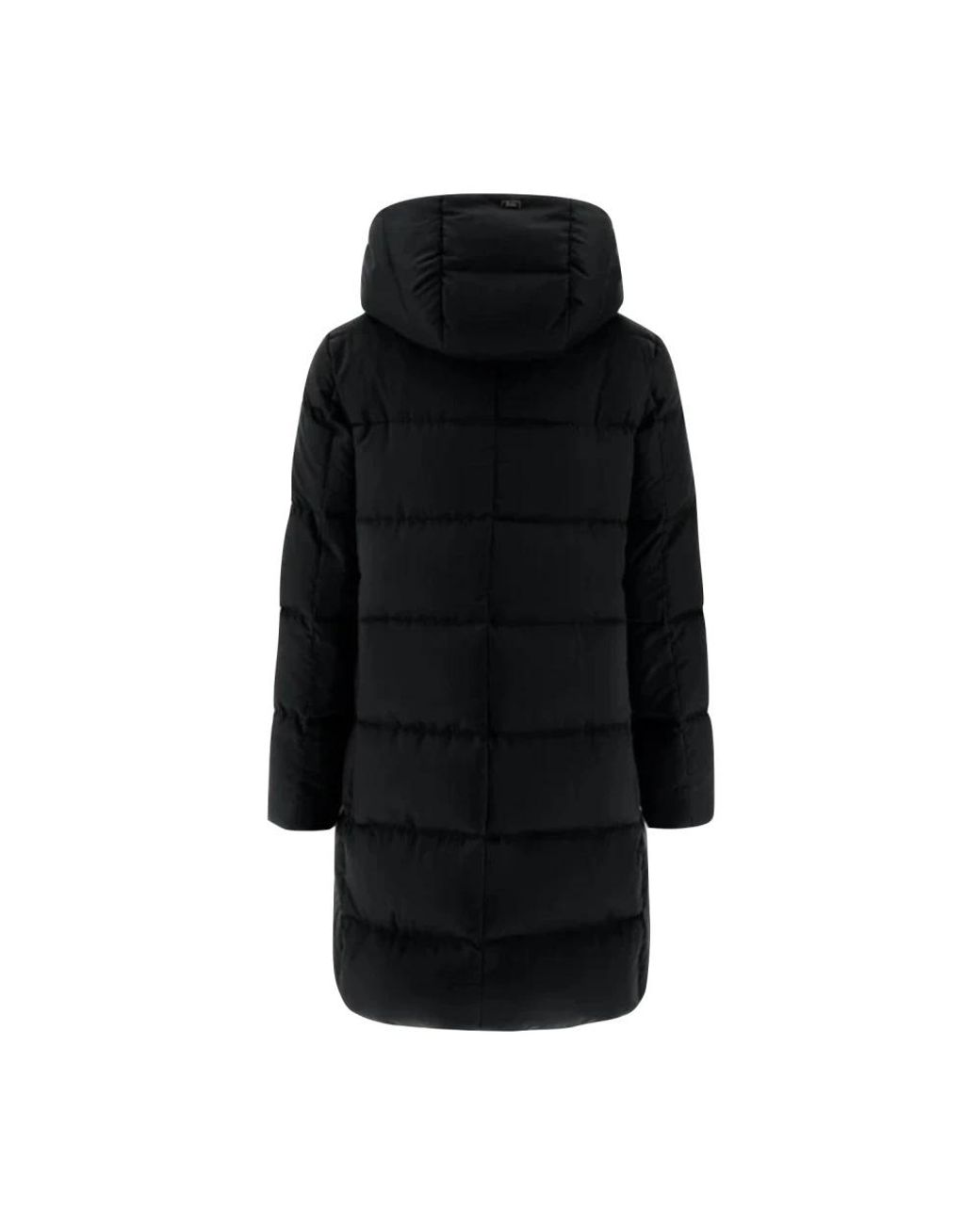 Herno Black Down Jackets