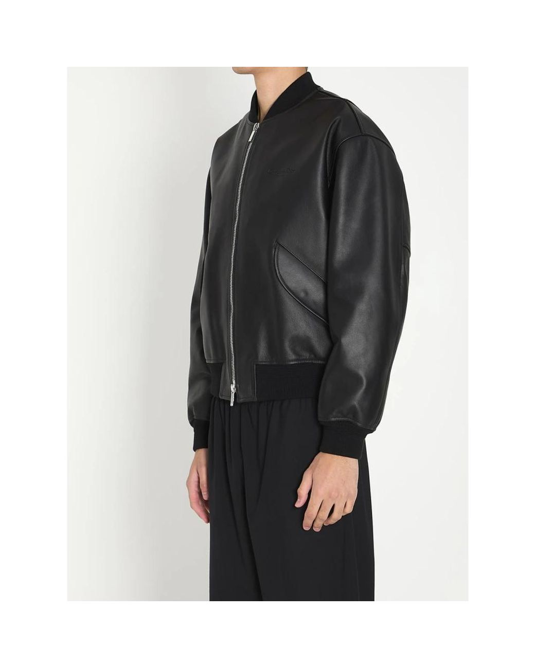 Leather Jackets Dior de hombre de color Black