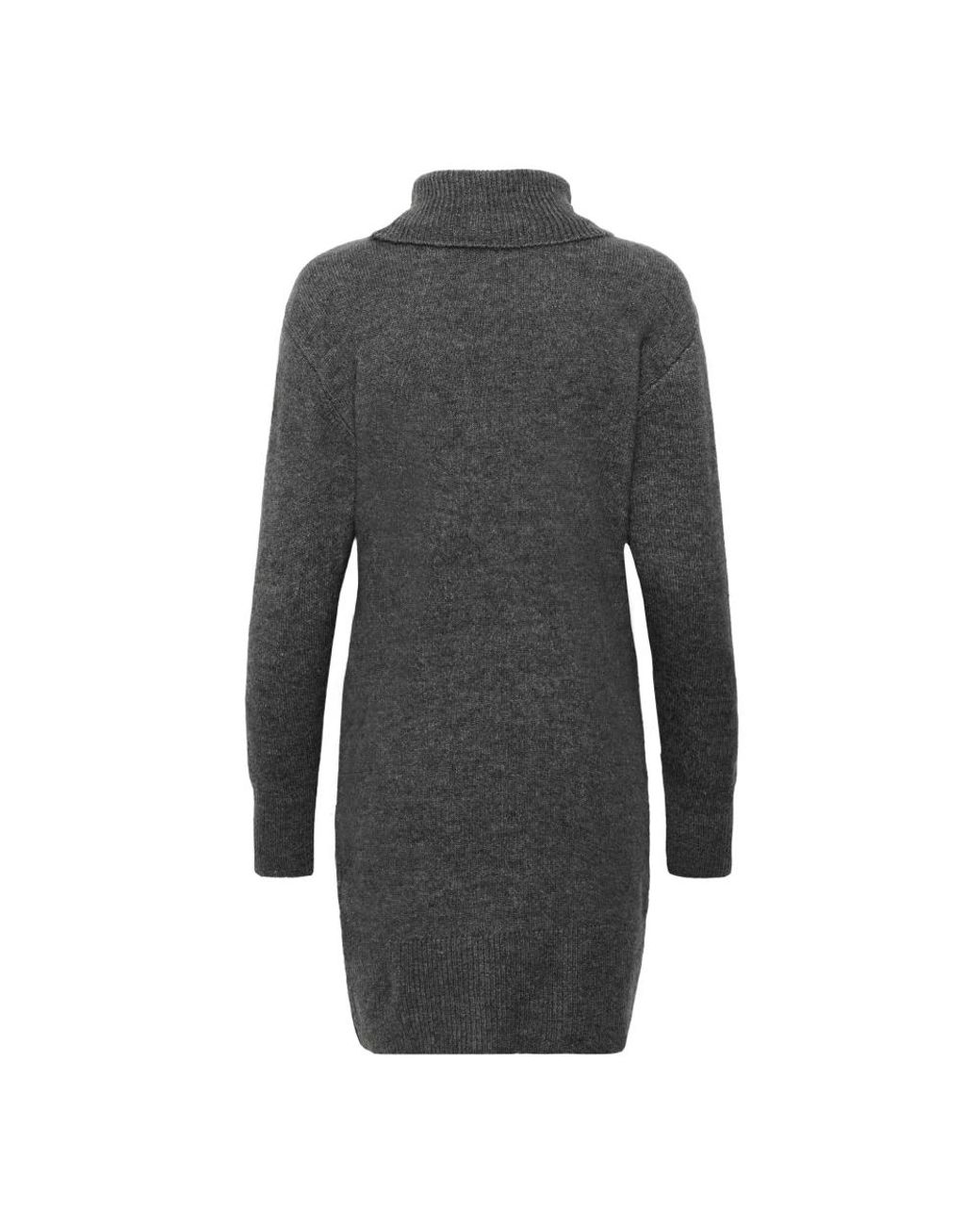 Knitted Dresses Kaffe de color Gray