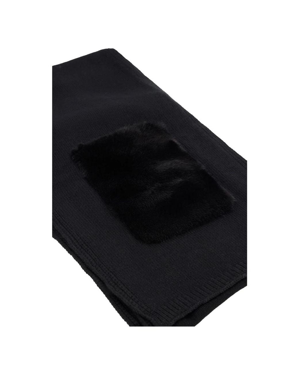 Moorer Black Winter Scarves