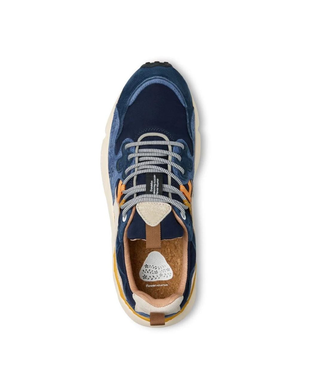 Flower Mountain Blue Sneakers for men