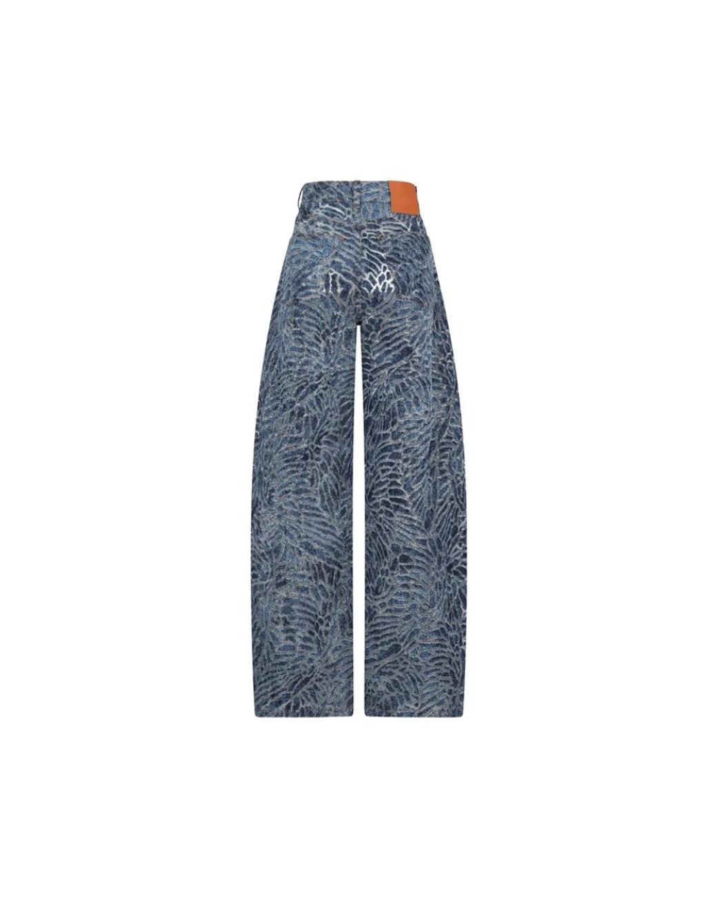 GIUSEPPE DI MORABITO Blue Wide Jeans