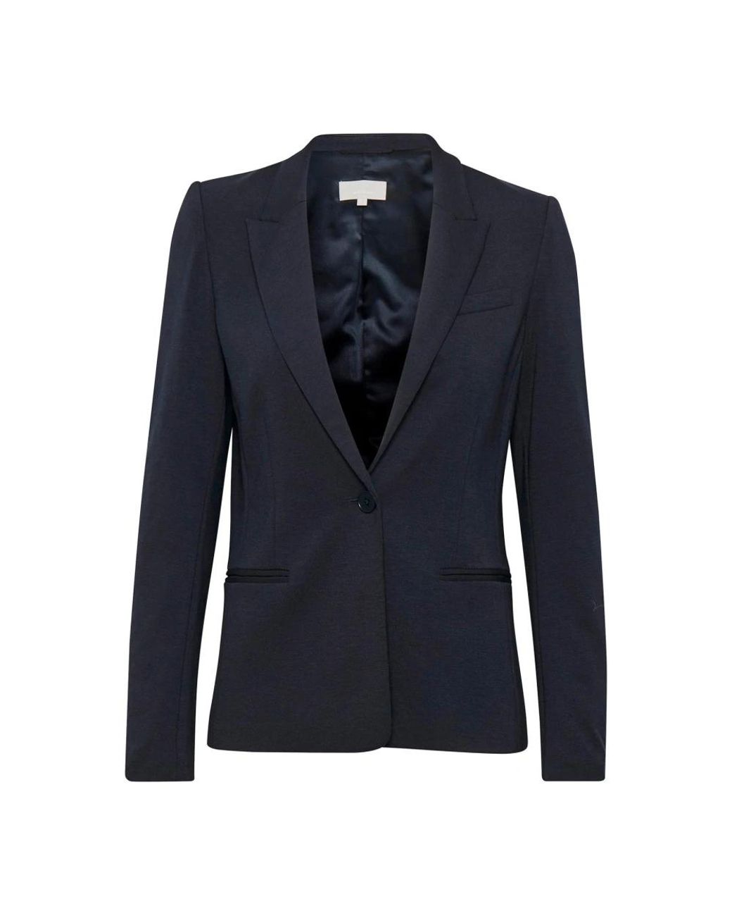 Inwear Jassen ,Blauw ,Polyester Marine Roseau Blazer in het Blue