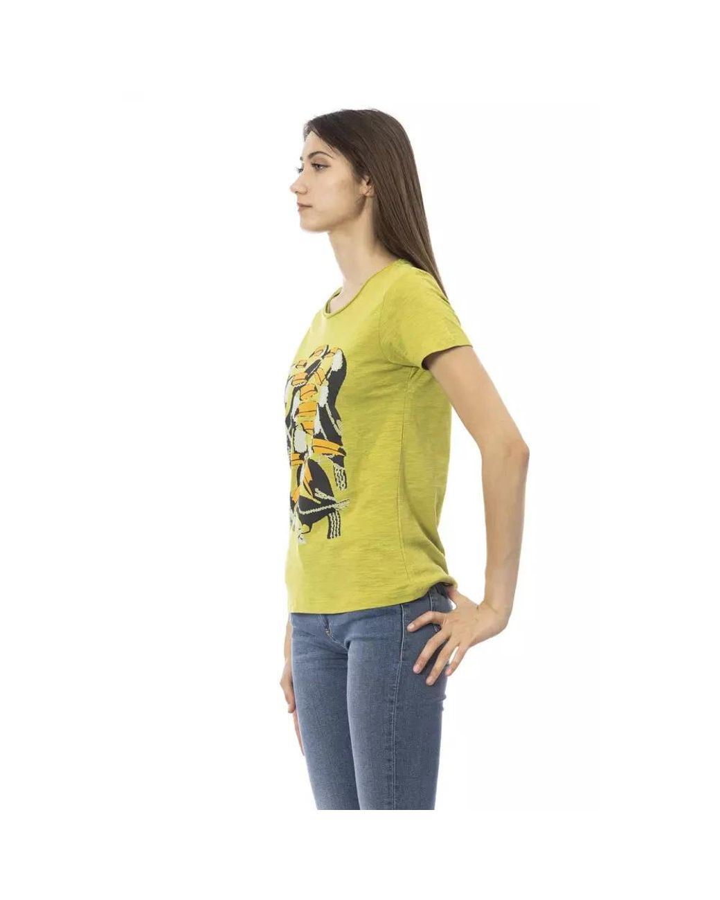 Trussardi Yellow T-Shirts