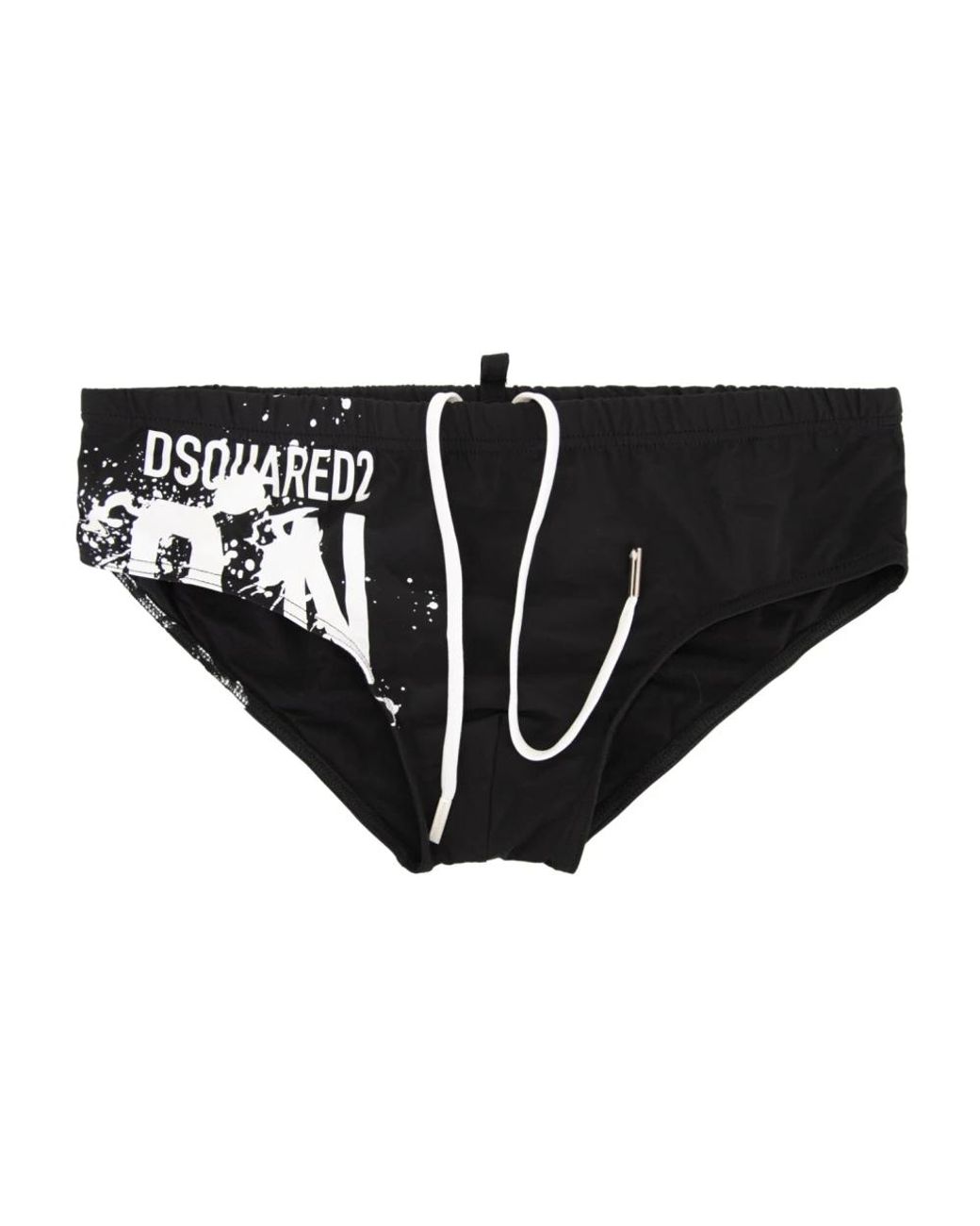 DSquared² Badmode ,Zwart ,Laccio Swim Briefs in het Black voor heren