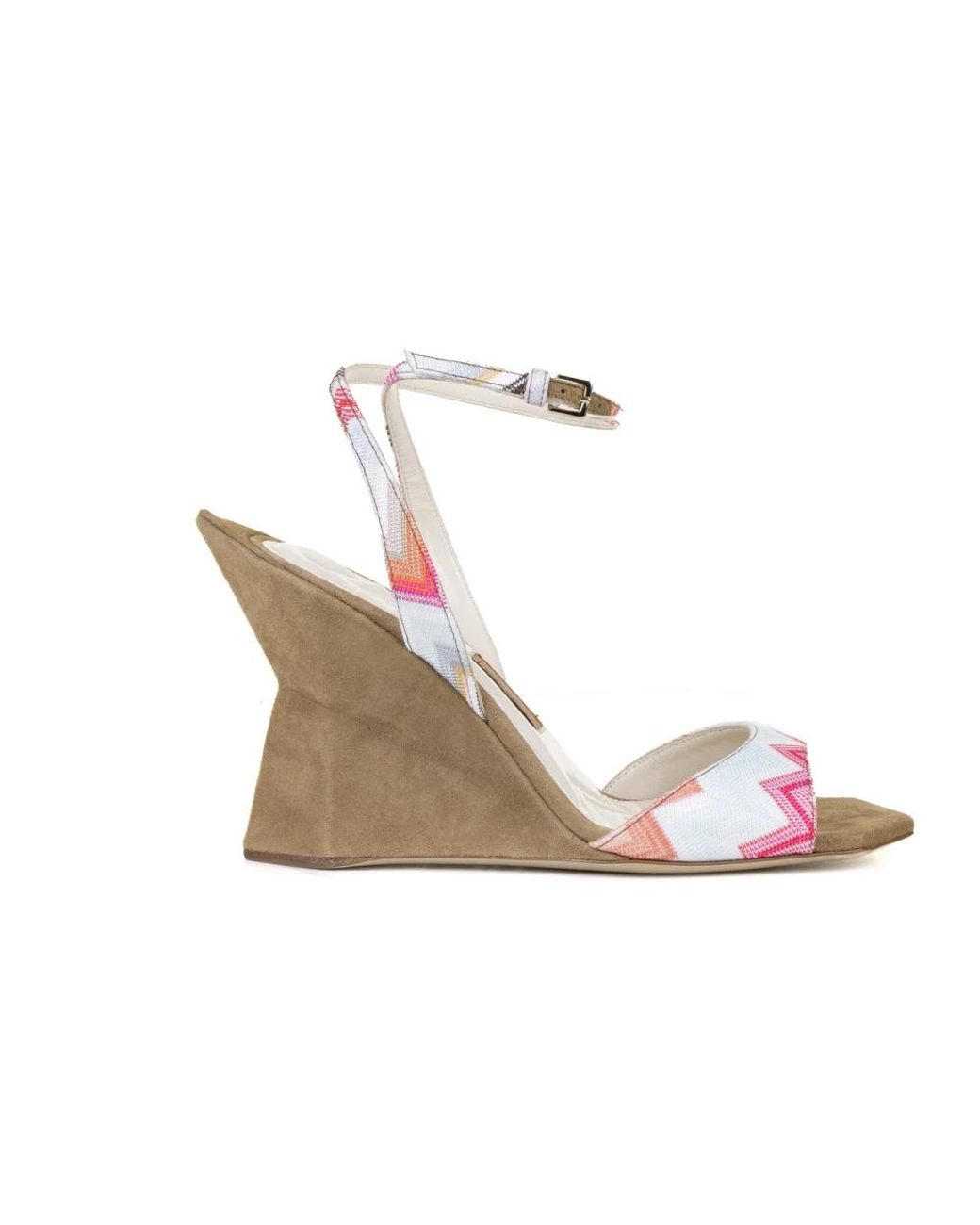 Missoni White Wedges