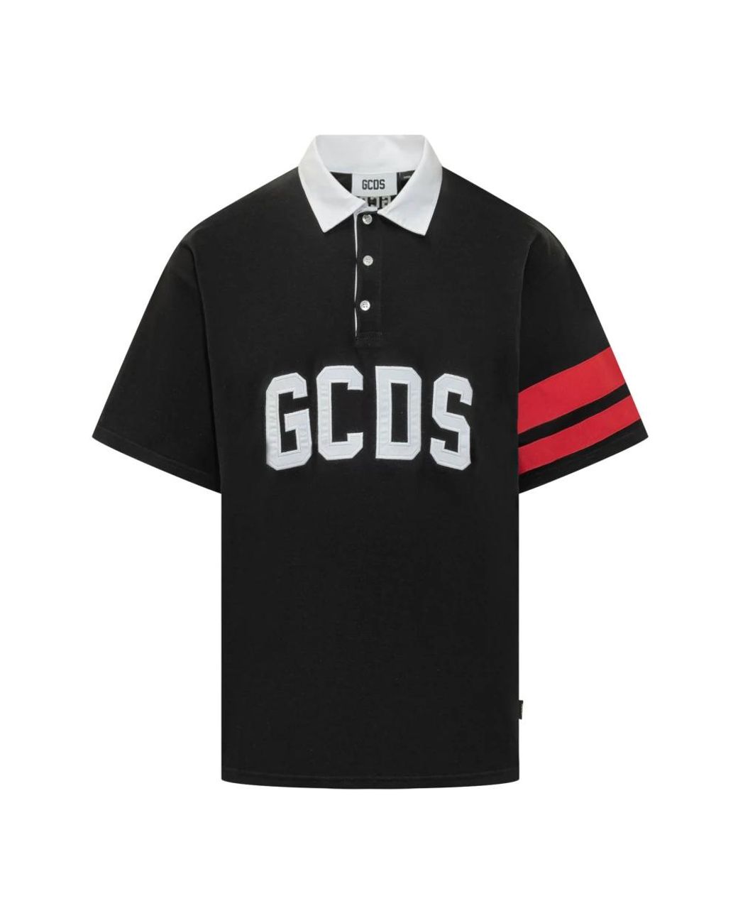 Gcds Black Polo Shirts for men