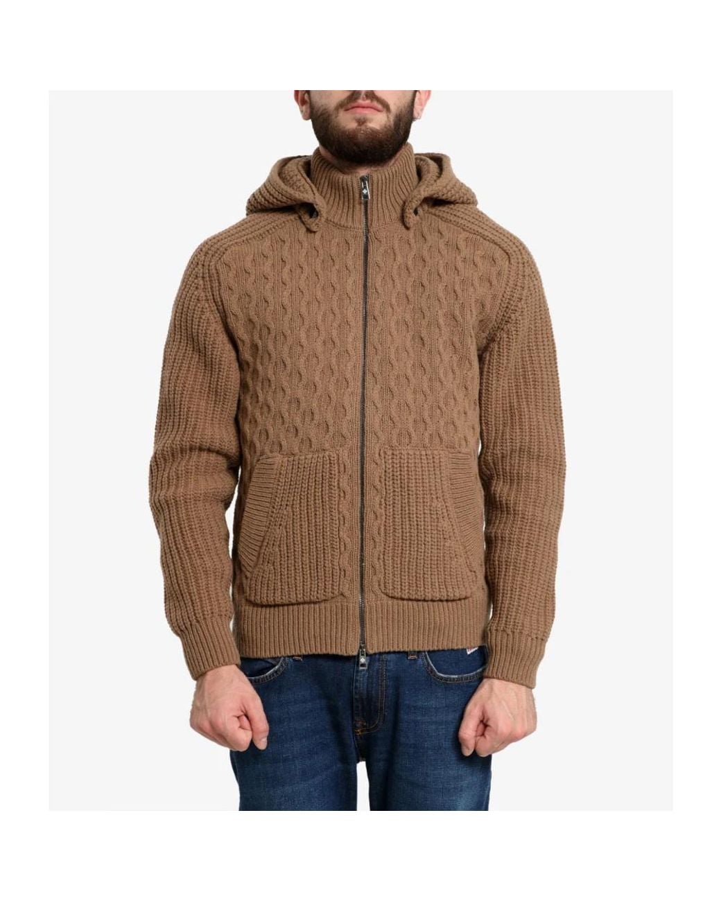 Cardigans Tagliatore de hombre de color Brown